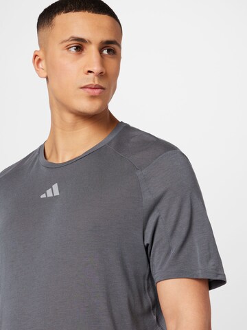 T-Shirt fonctionnel 'Win Confidence ' ADIDAS PERFORMANCE en gris