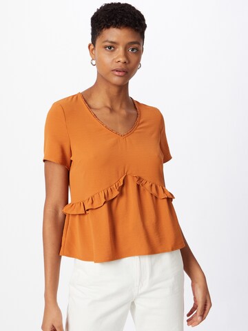 ABOUT YOU - Blusa 'Regina' en marrón: frente
