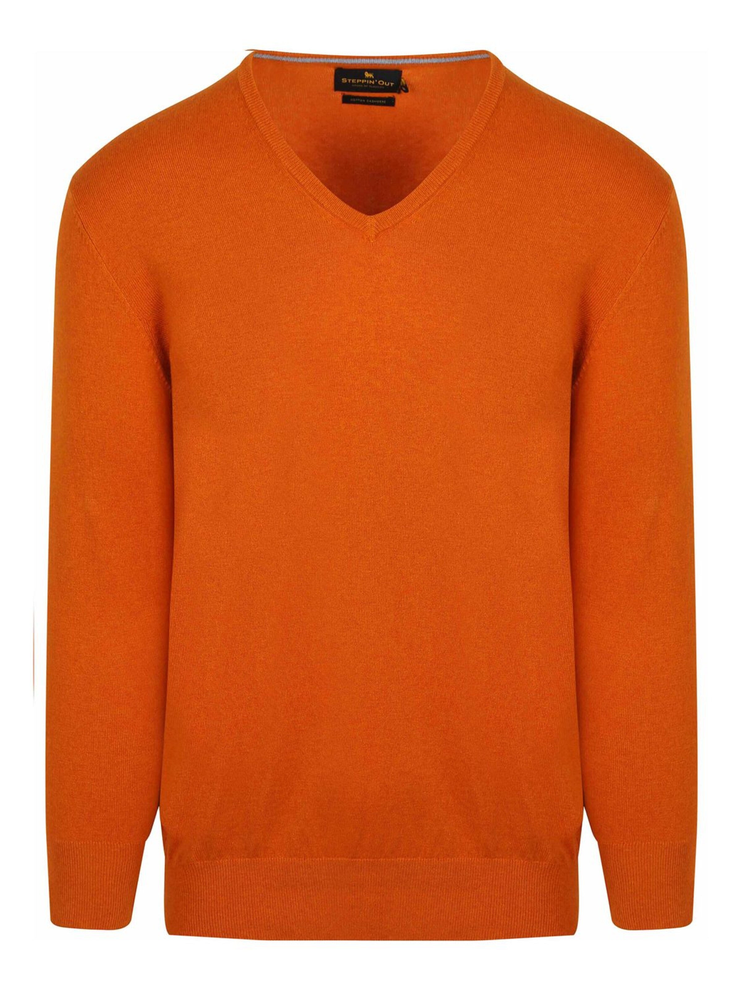 Steppin' out Sweater in Orange: front