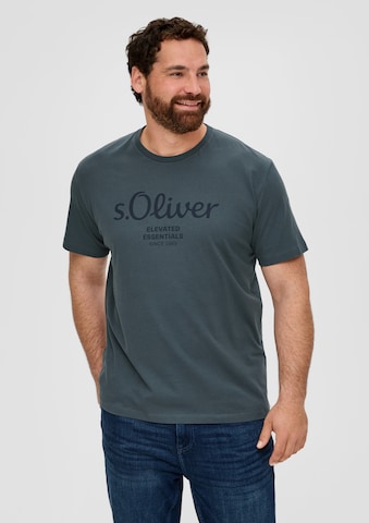 s.Oliver Men Big Sizes Футболка в Серый: спереди