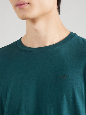 HOLLISTER - Camiseta en verde