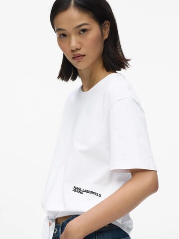KARL LAGERFELD JEANS - Camiseta en blanco