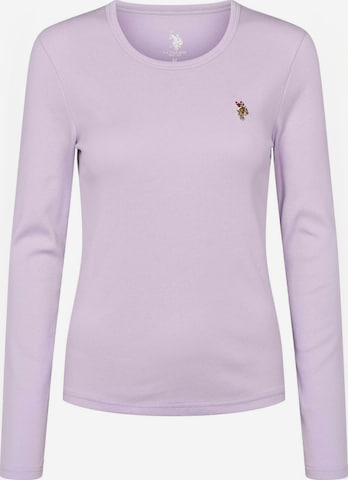 U.S. POLO ASSN. Top 'UWLena' – fialová: přední strana
