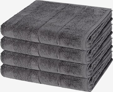 Cawö Towel 'Noblesse' in Grey: front