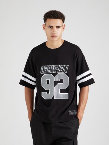 Champion Authentic Athletic Apparel Functioneel shirt 'Modern Sport' in Zwart: voorkant