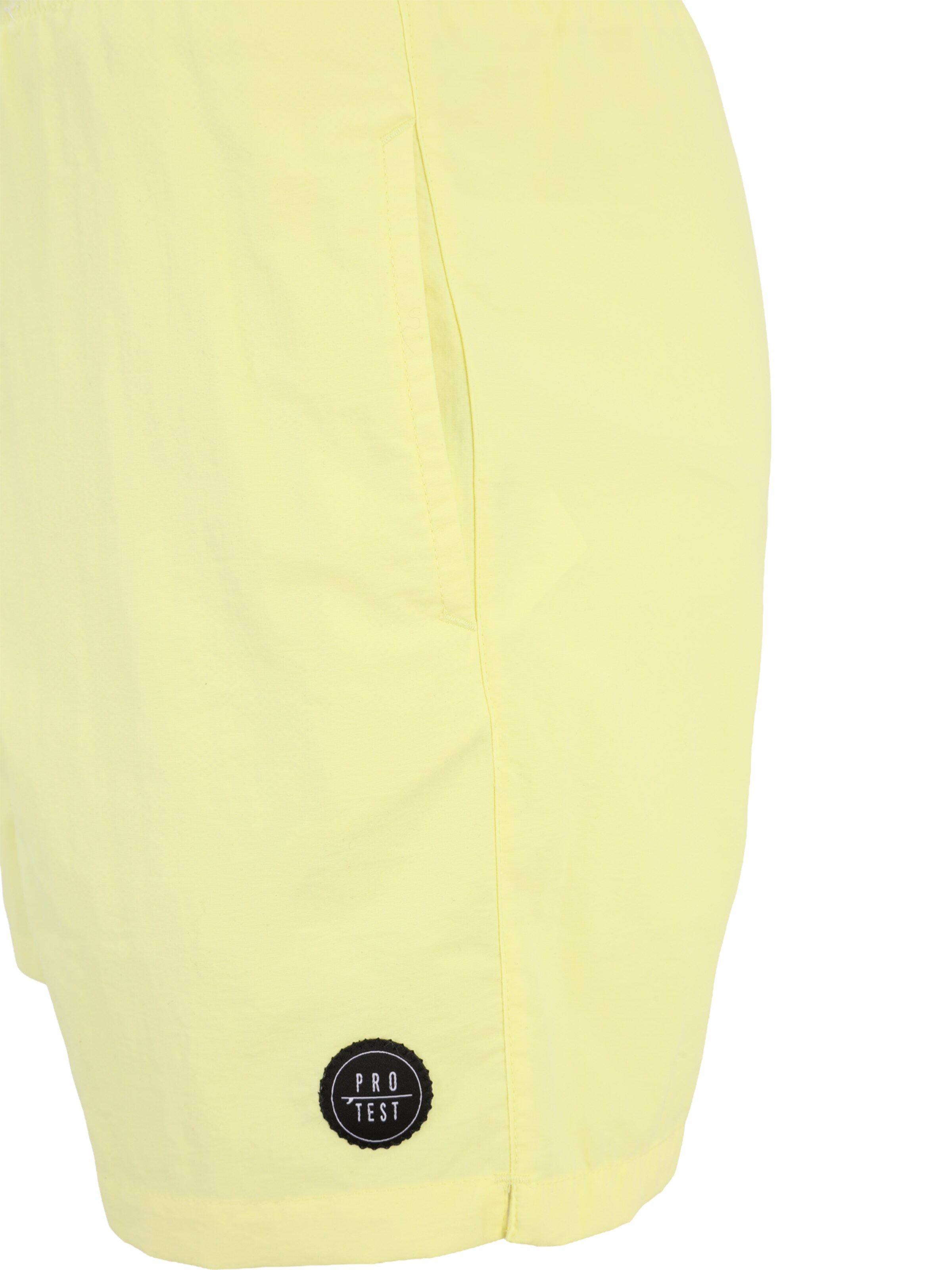 PROTEST Surffishortsit 'Faster' värissä keltainen