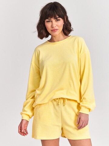 Shiwi Normalny krój Spodnie 'MIAMI' w kolorze żółty: przód