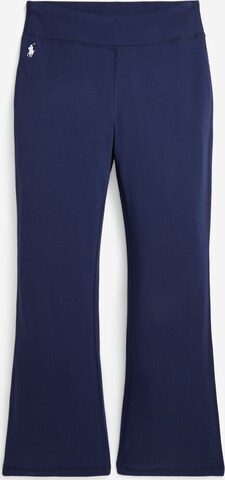 évasé Leggings Polo Ralph Lauren en bleu : devant