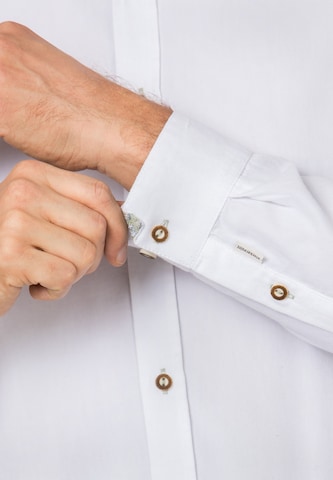 STOCKERPOINT Comfort fit Klederdracht overhemd 'Rosario' in Wit
