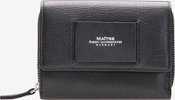 Maître Wallet in Black: front