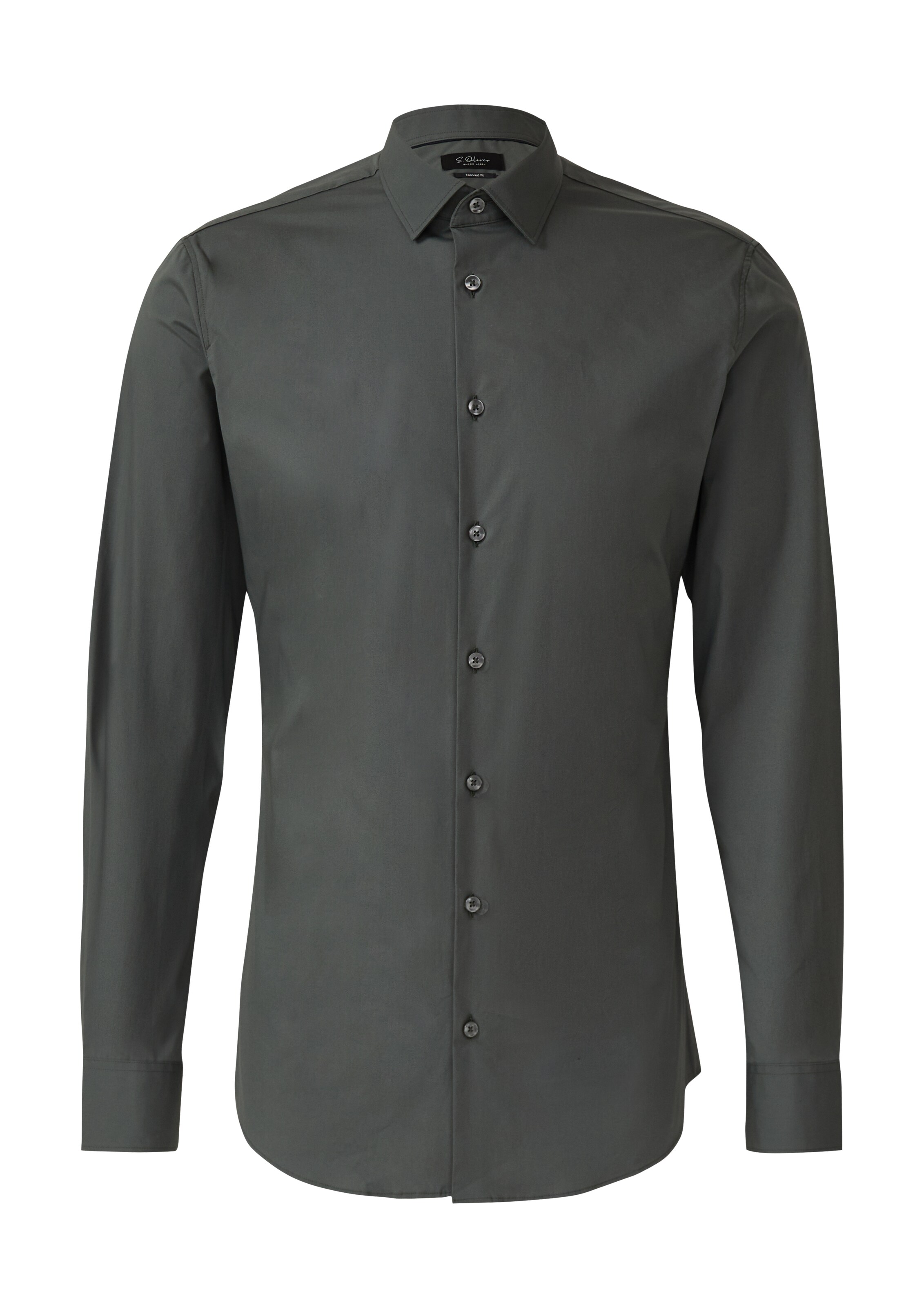 s.Oliver BLACK LABEL Business shirt in Dark grey, Item view
