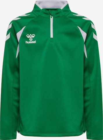 Hummel Sports sweatshirt 'Core 2.0' in Green: front