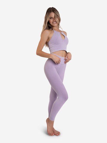 OCEANSAPART - Top desportivo 'Harley' em roxo