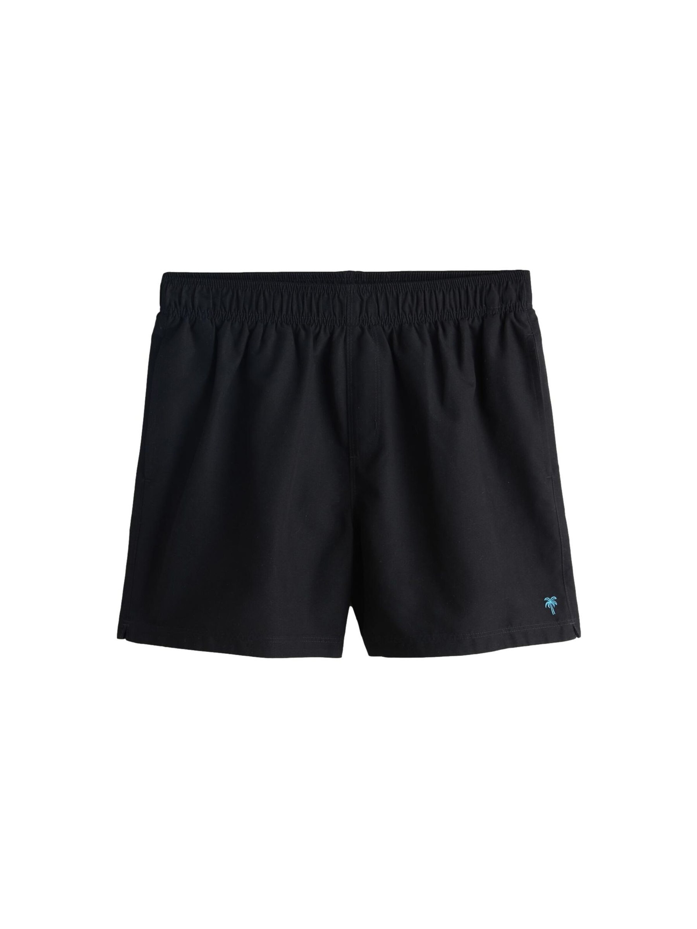 Next Плавательные шорты 'Essential' в Черный: спереди