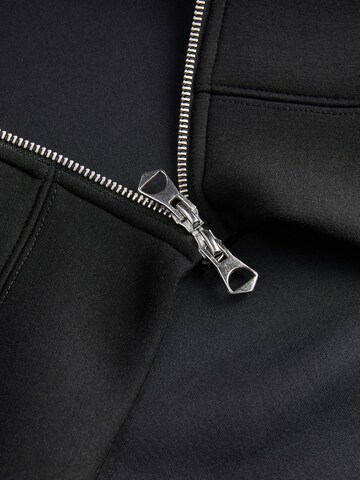 JACK & JONES Sweatjacke in Schwarz