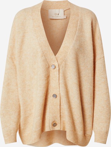 Cardigan 'Nora' KAREN BY SIMONSEN en beige : devant