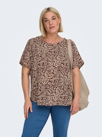 ONLY Carmakoma Блузка 'CARVICA' в Красный: спереди