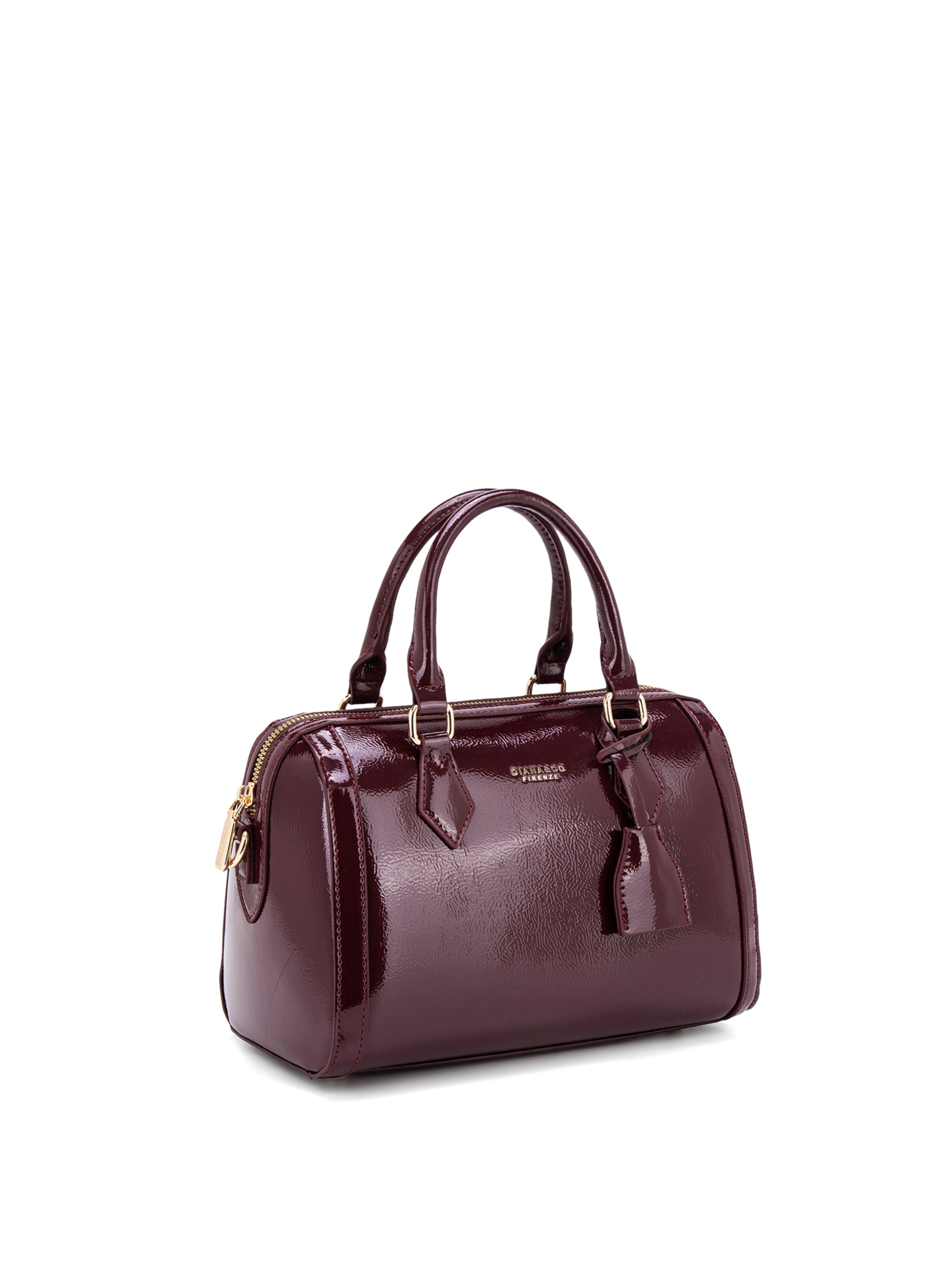 Borsa a tracolla 'Borsa Bauletto Ardena Lux Vegan Leather - , , Blu' di Diana&Co. in rosso