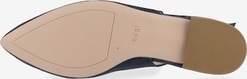 Högl Ballet Flats with Strap in Blue