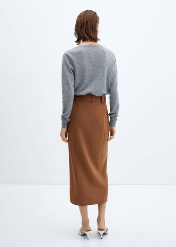 MANGO Skirt 'Manuela' in Brown
