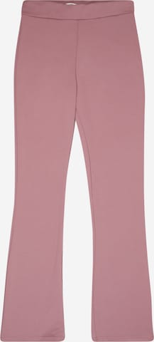 NAME IT Boot cut Pants 'Frikkali' in Purple: front