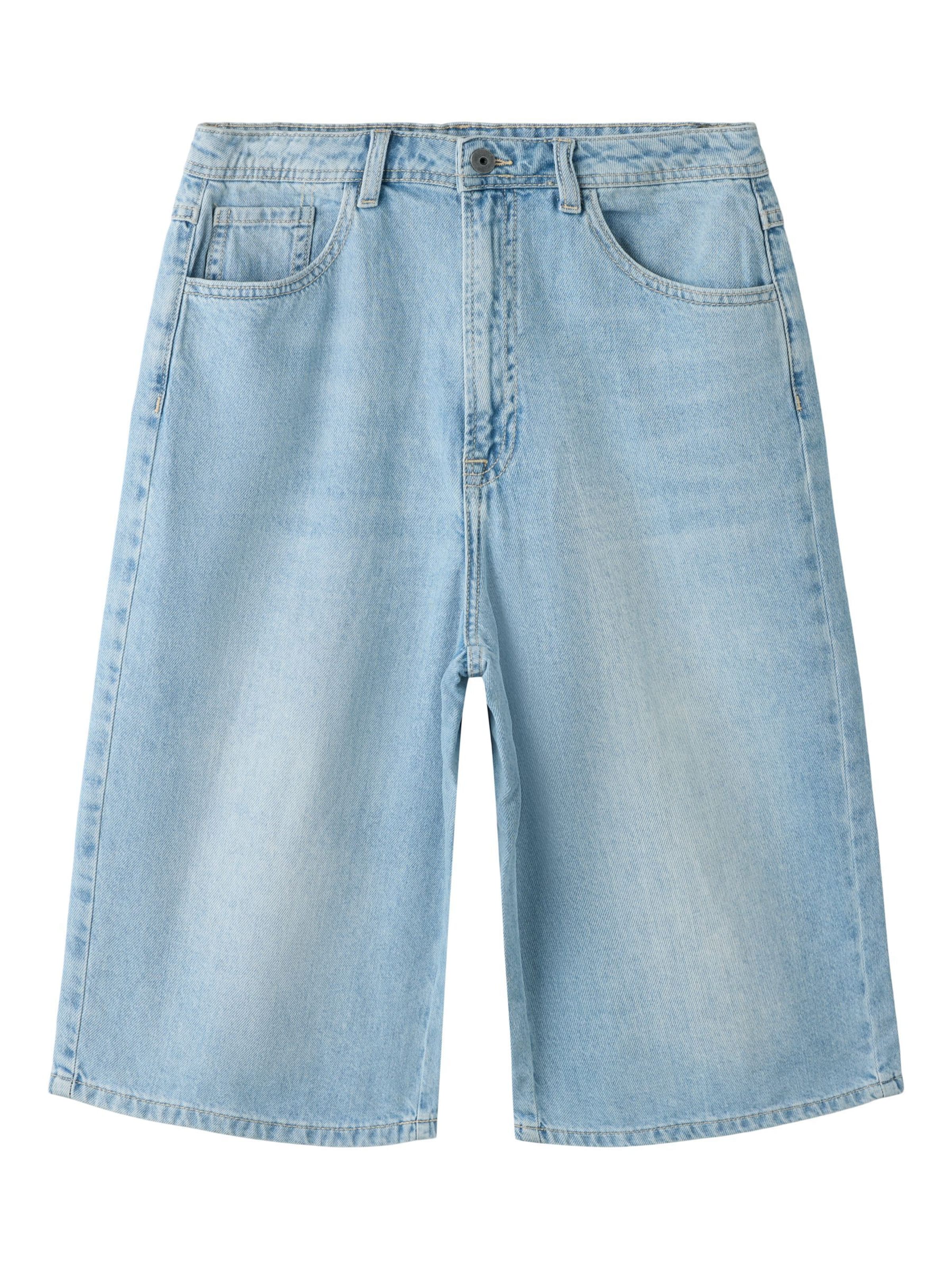 TWO SOON Loosefit Jeans in Blauw: voorkant