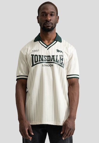 LONSDALE Shirt 'Footdee' in Beige: voorkant
