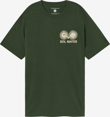 Thinking MU T-Shirt ' Solmates Zach' in Grün: predná strana