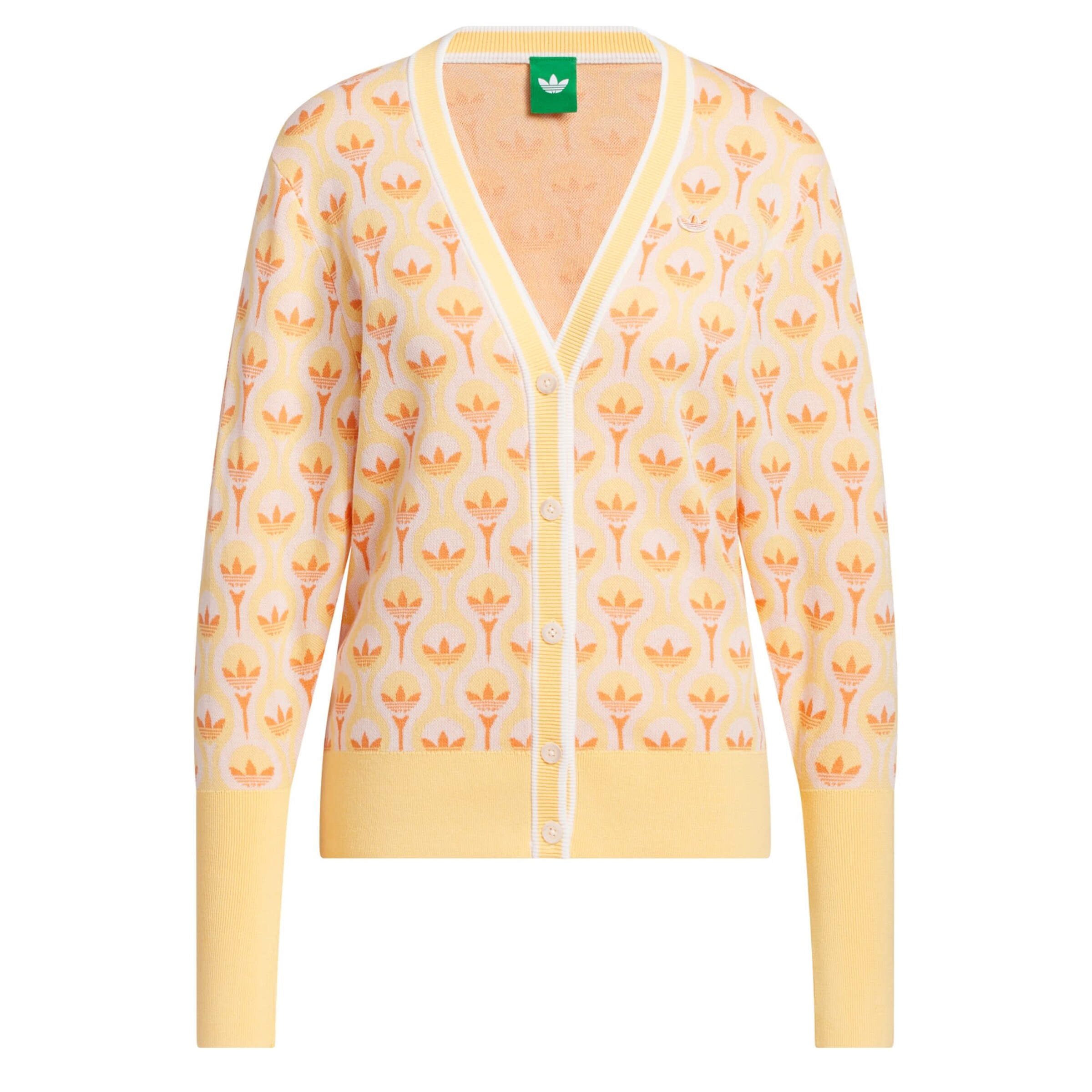 Cardigans de sport 'Originals' ADIDAS PERFORMANCE en jaune : devant