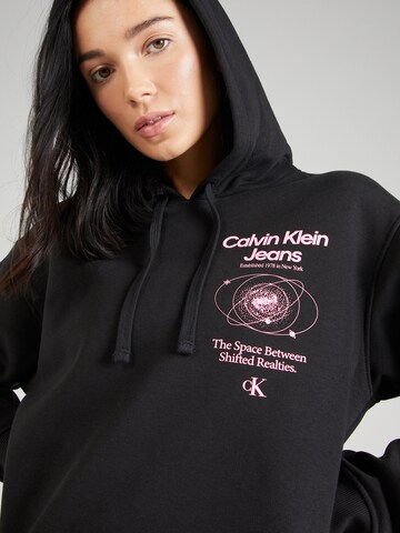 Calvin Klein Jeans Sweatshirt in Schwarz