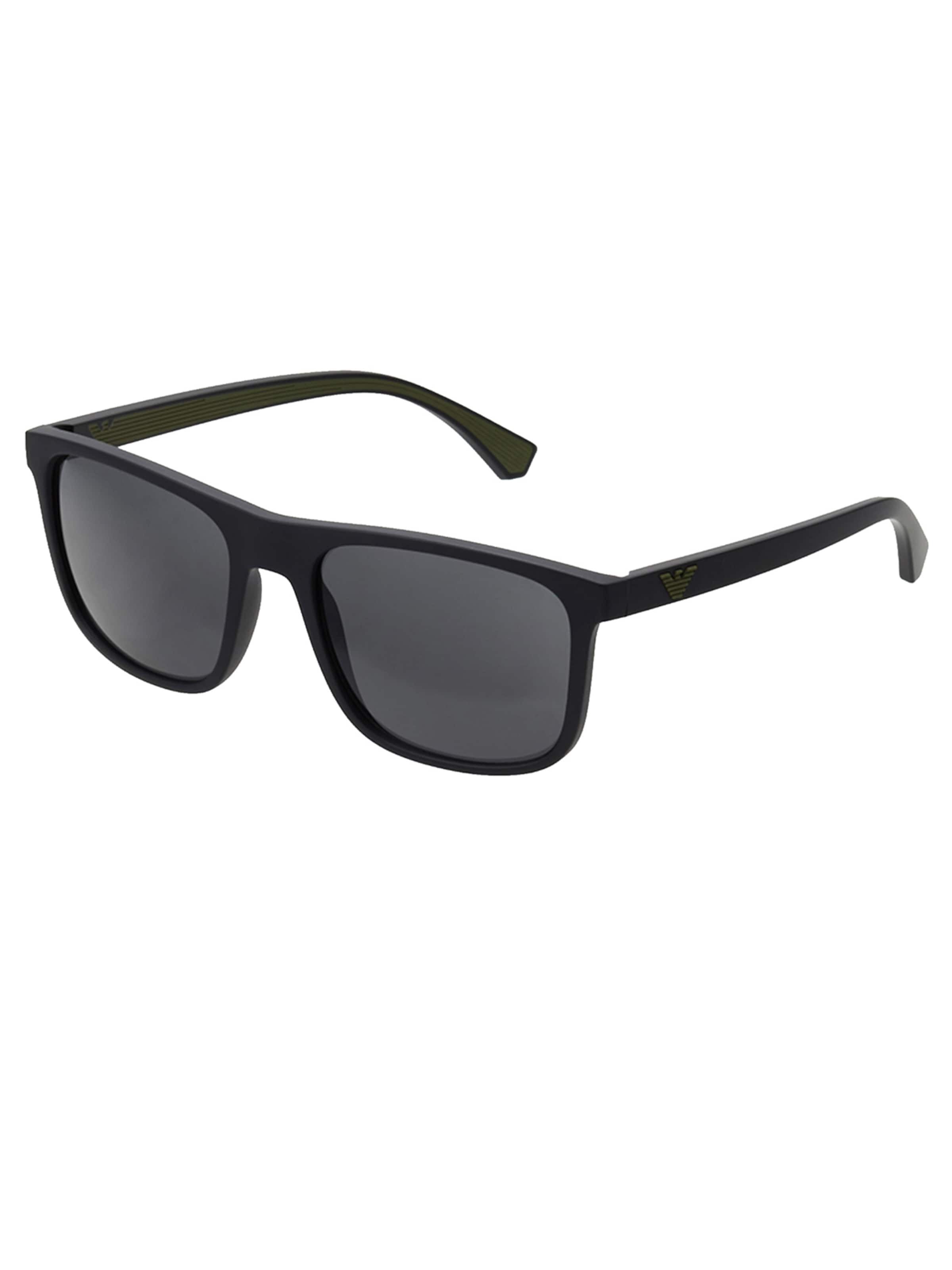 Emporio Armani - Óculos de sol '0EA4129' em preto: frente