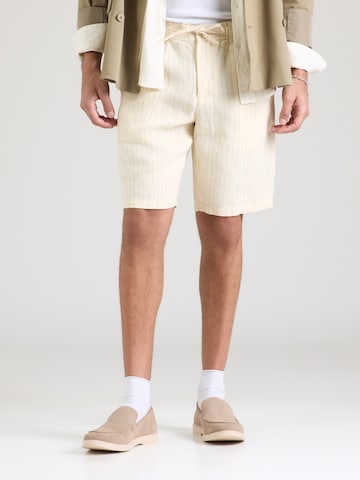 Regular Pantaloni eleganți de la GANT pe bej: față