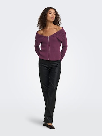 ONLY Strickjacke 'ONLElly' in Rot