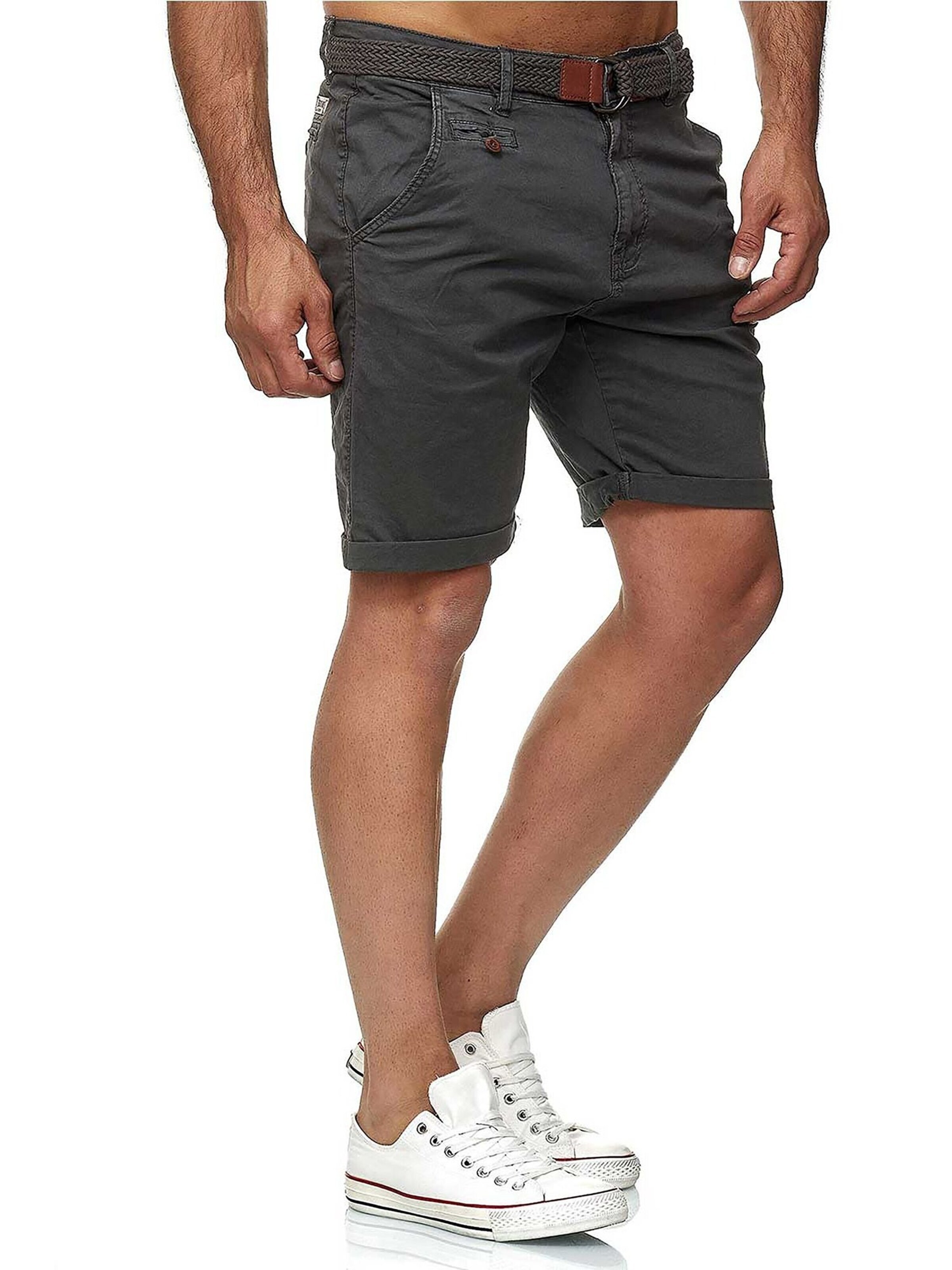INDICODE Regular Pants 'Indicode Conor' in Grey