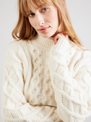 HUGO - Pullover 'Savenia' em branco