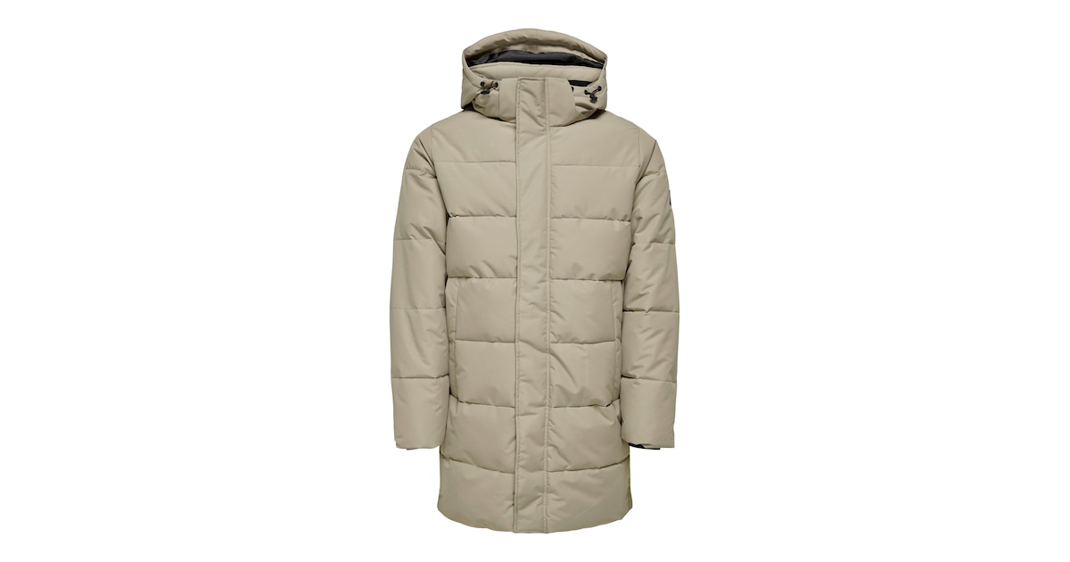 Only & Sons Onscarl Life Long Quilted Coat Noos Otw Men's Quilted Jacket, Handle, L Only & Sons Onscarl Life Long Quilted Coat Noos Otw Men's Quilted Jacket, Handle, L