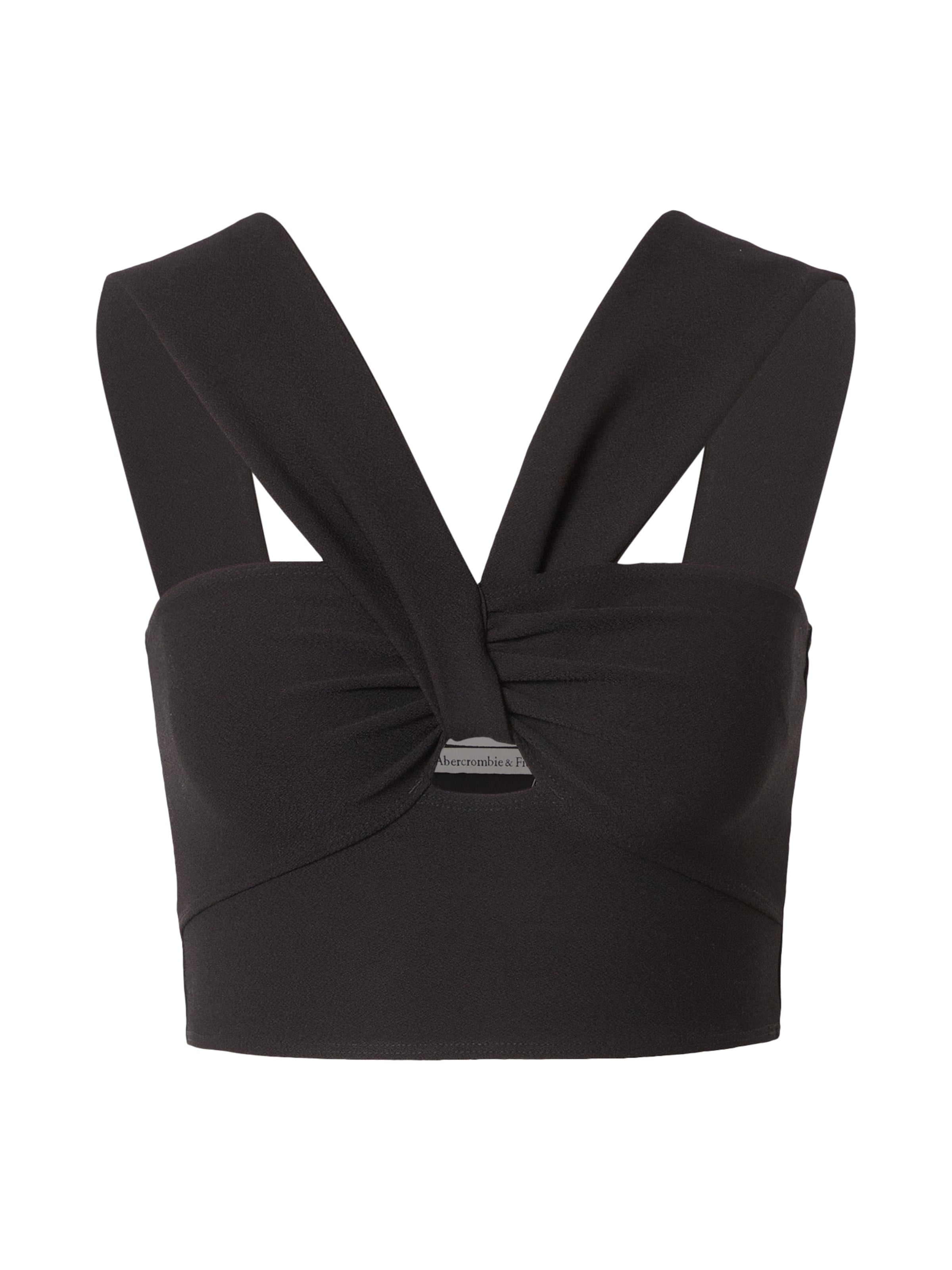 Abercrombie & Fitch Top in Black: front