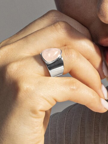 Luxenter - Anillo 'Sheak' en naranja