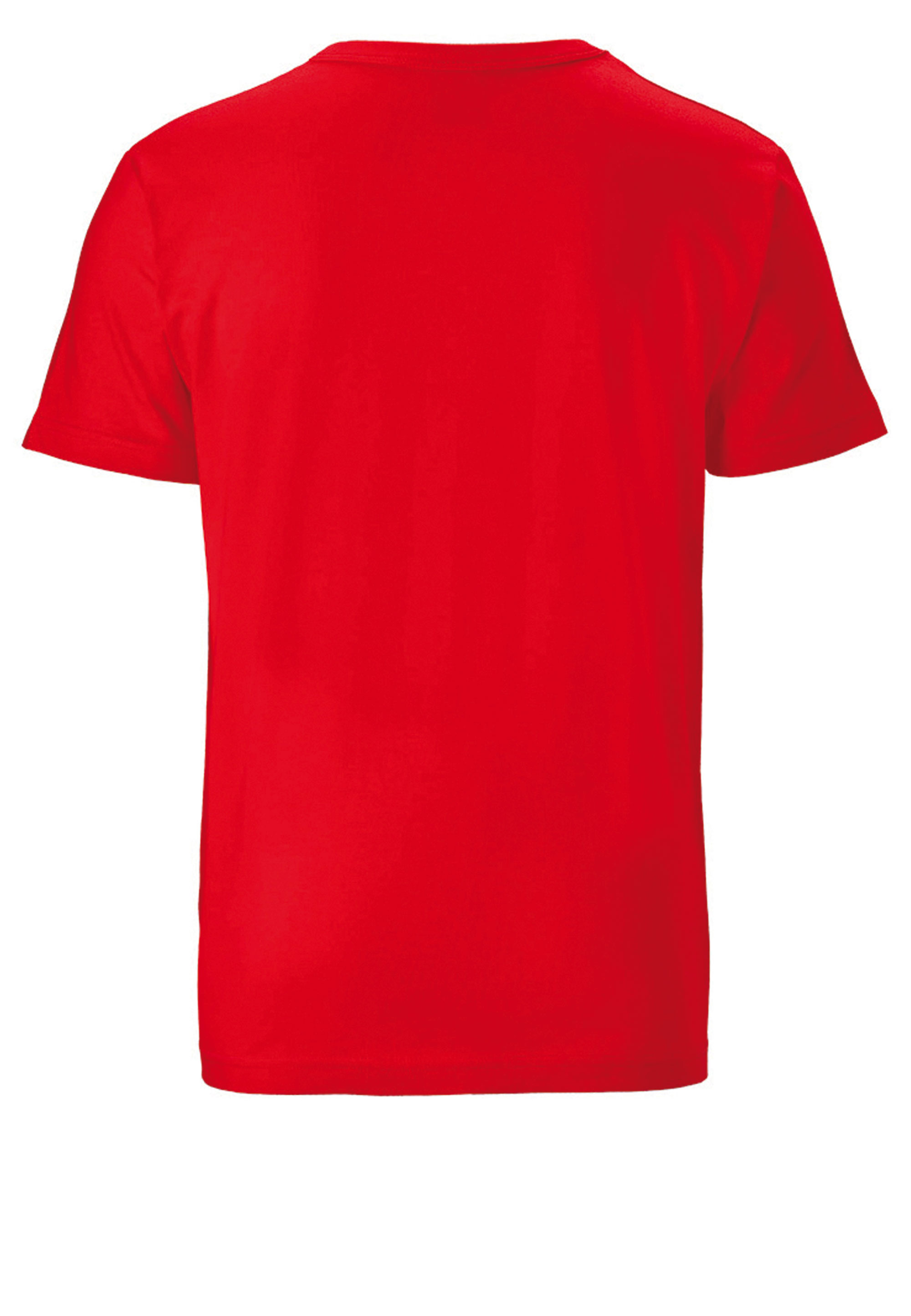 LOGOSHIRT T-Shirt Bazinga in Rot 