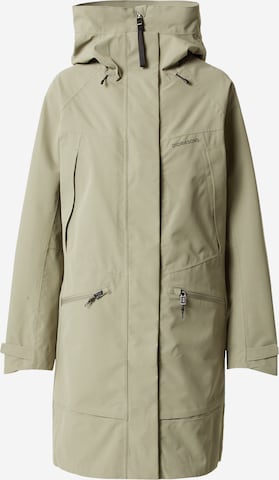 Didriksons Between-Seasons Parka 'Ilma' in Green: front