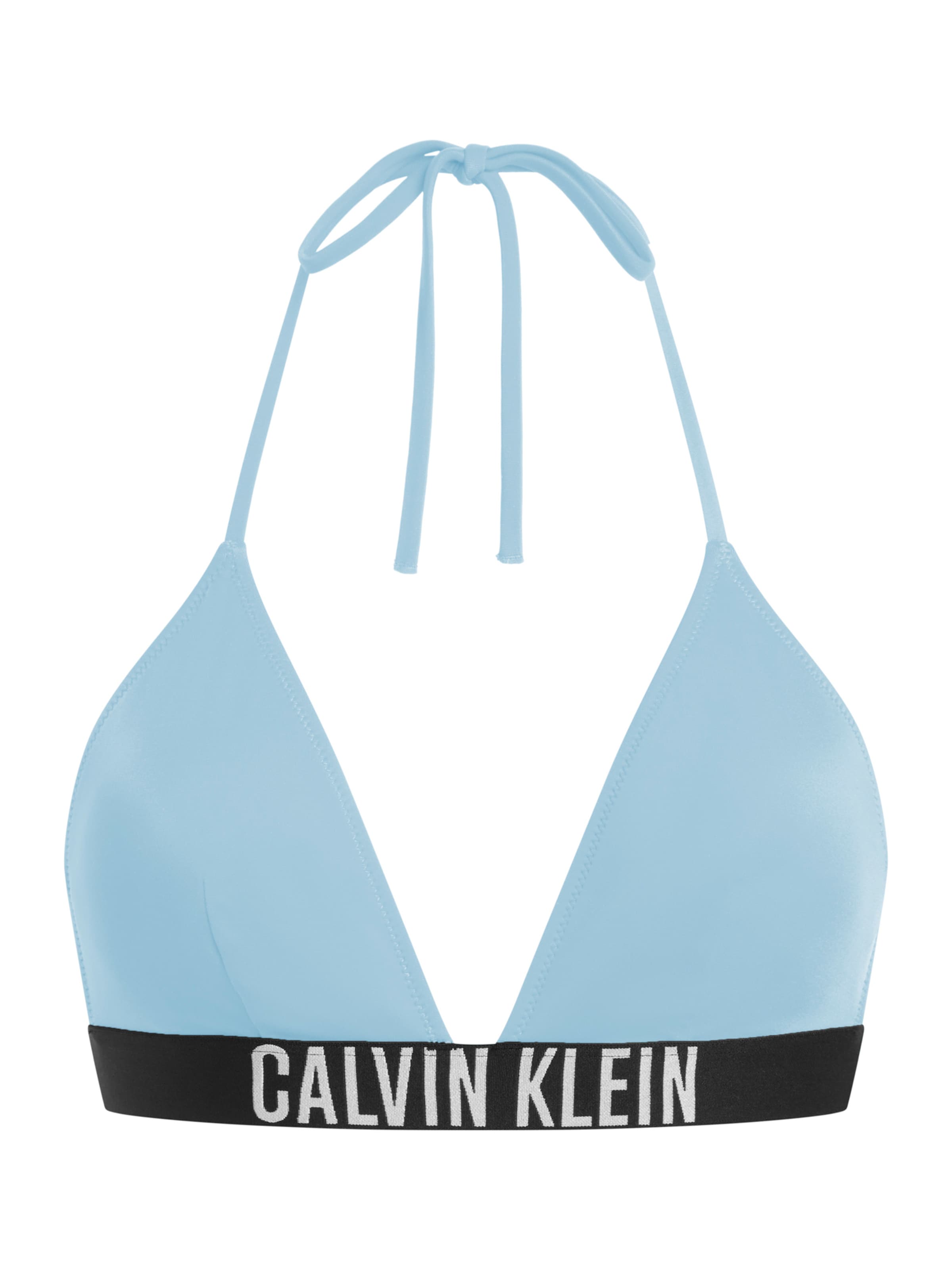 Calvin Klein Swimwear Τρίγωνο Τοπ μπικίνι σε μπλε: μπροστά