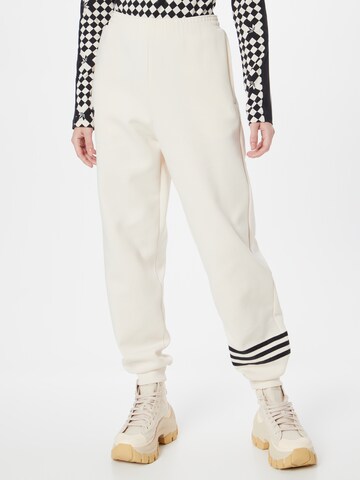 ADIDAS ORIGINALS Tapered Trousers 'Adicolor Neuclassics' in Beige: front