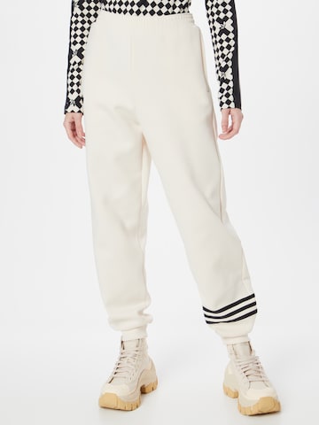 ADIDAS ORIGINALS Tapered Pants 'Adicolor Neuclassics' in Beige: front