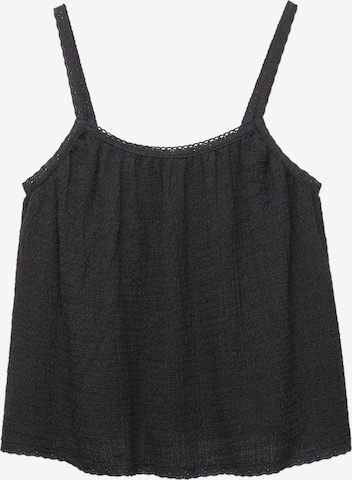 Pull&Bear Toppi värissä musta: etupuoli