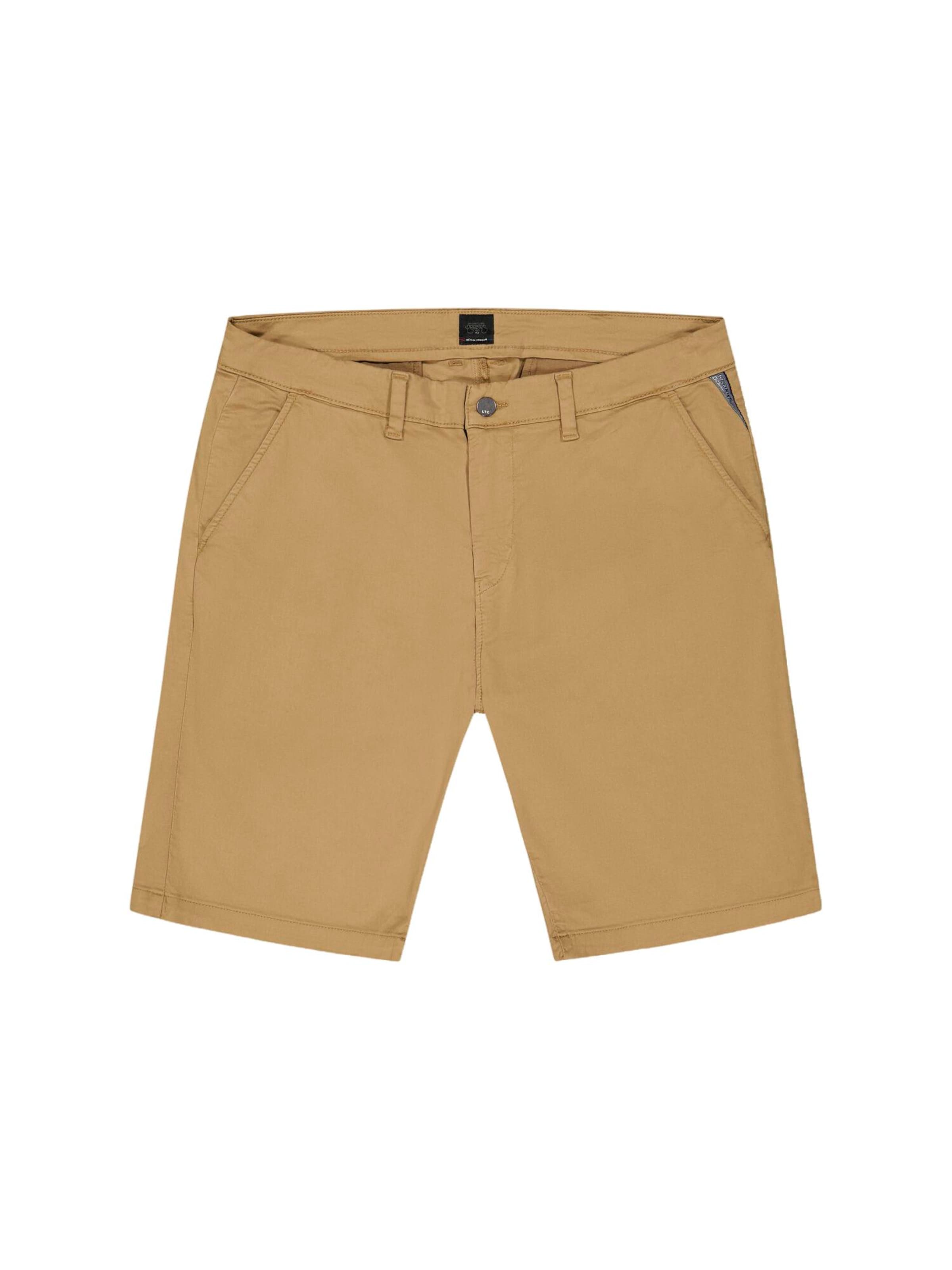 Regular Pantalon 'OSCAR' Le Temps Des Cerises en beige : devant