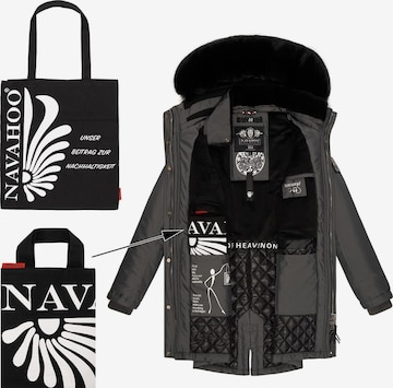 NAVAHOO Winterparka 'Tiniis' in Grau