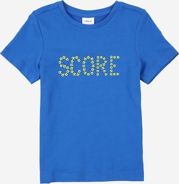 mėlyna s.Oliver Marškinėliai: priekis