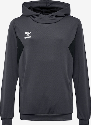 Hummel Sports sweatshirt 'Authentic' in 104 in Dark grey / Black / White, Item view
