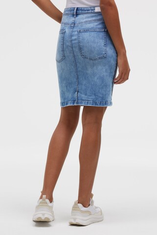 Soccx Jeansrock AN:NE in Blau