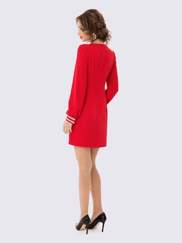 Anushka Cocktailjurk in Rood